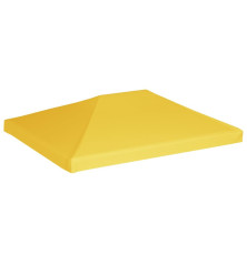 Viršutinis pavėsinės uždangalas, geltonas, 4x3m, 270 g/m²