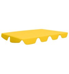 312104  Replacement Canopy for Garden Swing Yellow 150/130x70/105 cm