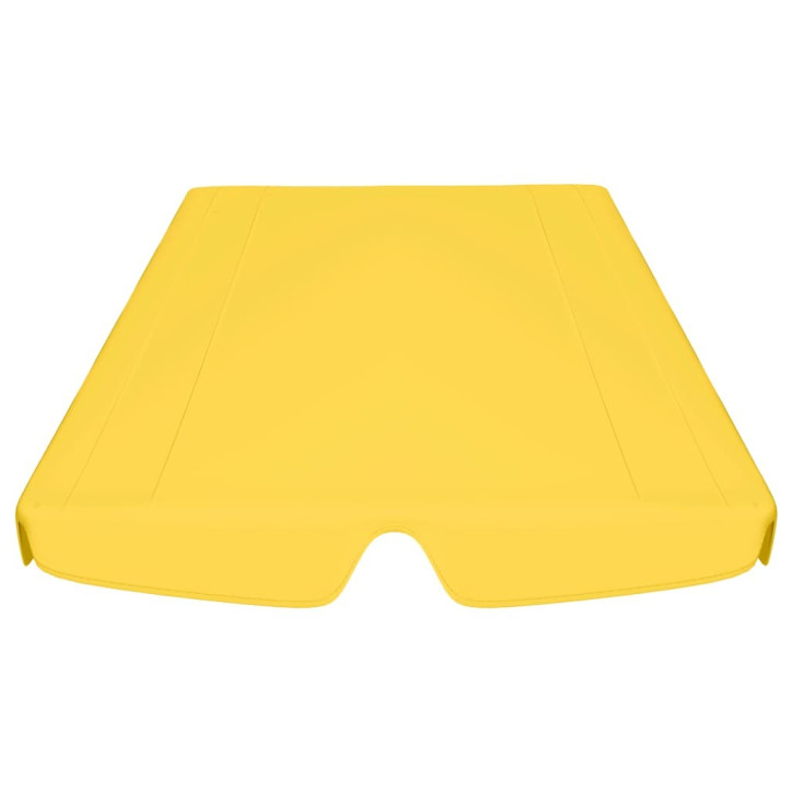 312104  Replacement Canopy for Garden Swing Yellow 150/130x70/105 cm