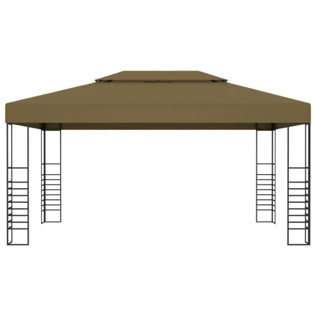 Pavėsinė, taupe spalvos, 3x4m, 180g/m²