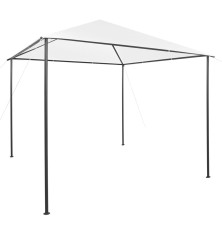 Pavėsinė, baltos spalvos, 3x3x2,9m, 180g/m²