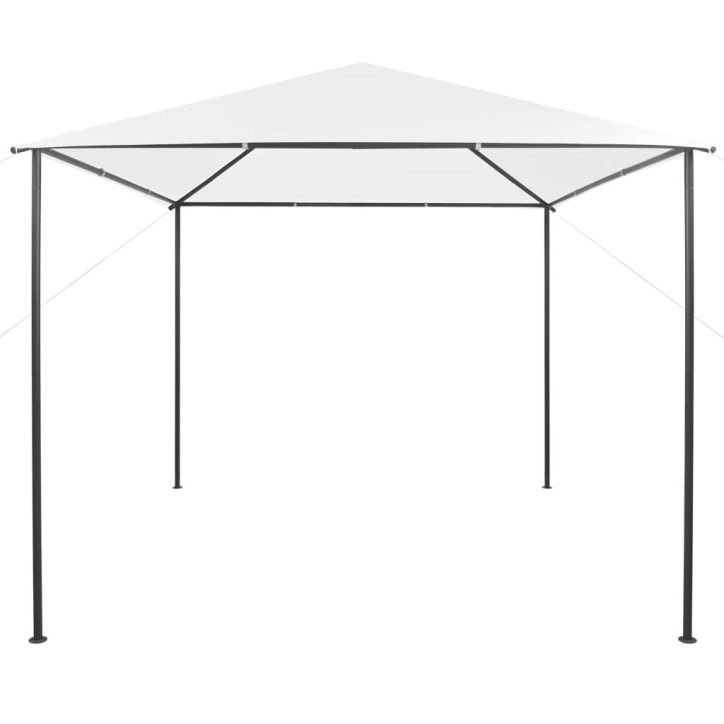 Pavėsinė, baltos spalvos, 3x3x2,9m, 180g/m²