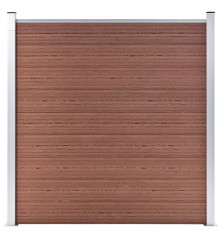 Tvoros rinkinys, rudos spalvos, 446x186cm, WPC
