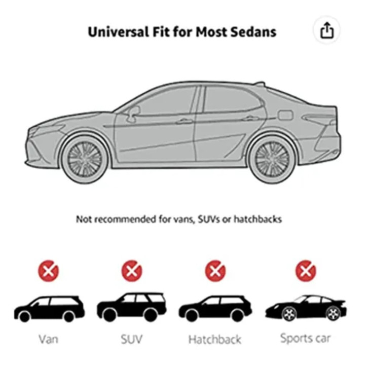 Automobilio uždangalas, dydis L, neaustinė medžiaga