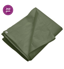 Tentas, žalios spalvos, 4x4m, 260g/m², HDPE