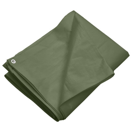 Tentas, žalios spalvos, 4x5m, 260g/m², HDPE