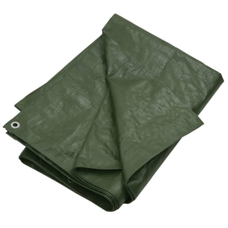 Tentas, žalios spalvos, 6x6m, 180g/m², HDPE