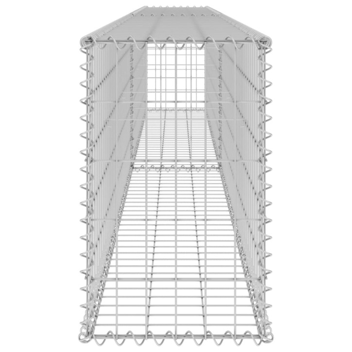 Gabiono siena su dangčiais, 300x30x50cm, galvanizuotas plienas