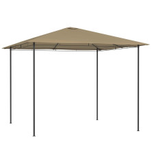 Pavėsinė, taupe spalvos, 3x3x2,6m, 160g/m²