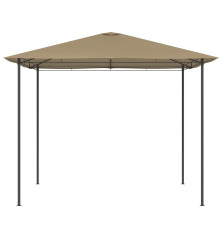 Pavėsinė, taupe spalvos, 3x3x2,6m, 160g/m²