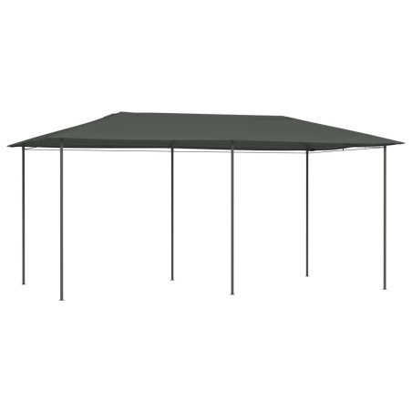 Pavėsinė, antracito spalvos, 3x6x2,6m, 160g/m²