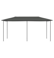 Pavėsinė, antracito spalvos, 3x6x2,6m, 160g/m²