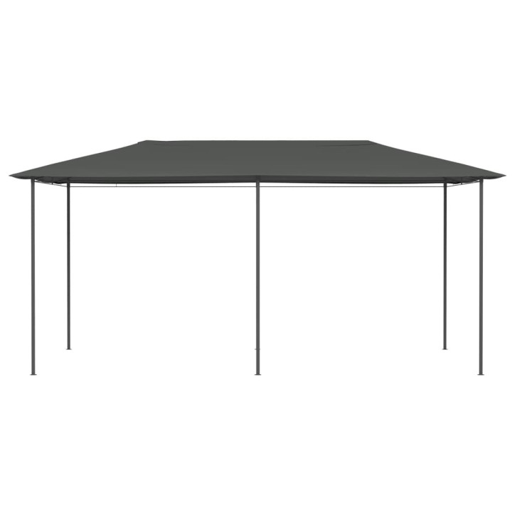 Pavėsinė, antracito spalvos, 3x6x2,6m, 160g/m²