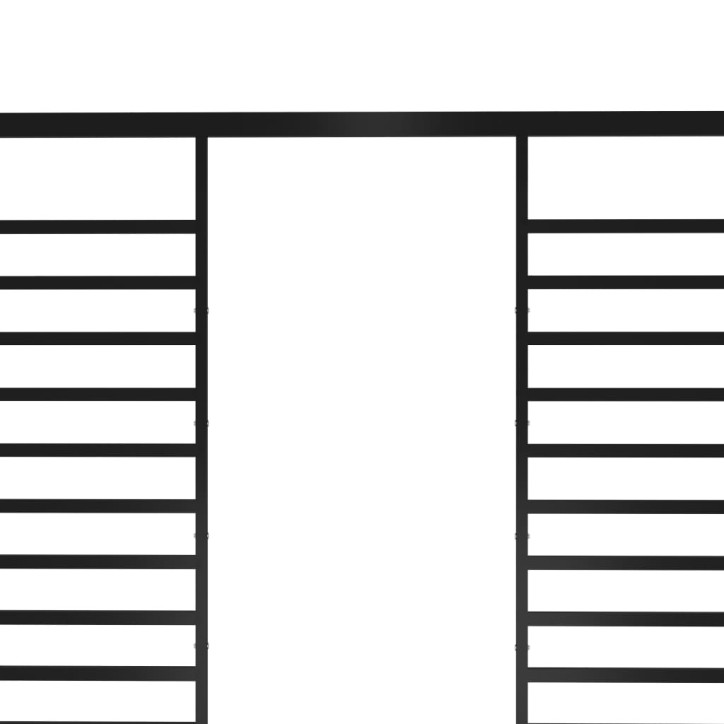 Pavėsinė su įtraukiamu stogu, antracito, 4x3x2,3m, 180g/m²