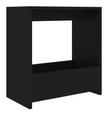 Šoninis staliukas, juodos spalvos, 50x26x50cm, MDP