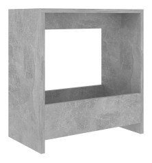 Šoninis staliukas, betono pilkos spalvos, 50x26x50cm, MDP