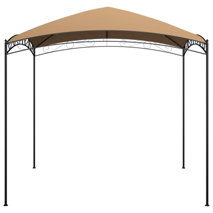 Pavėsinė, taupe spalvos, 3x3x2,65m, 180 g/m²