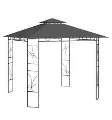 Pavėsinė, antracito spalvos, 3x3x2,7m, 160g/m²