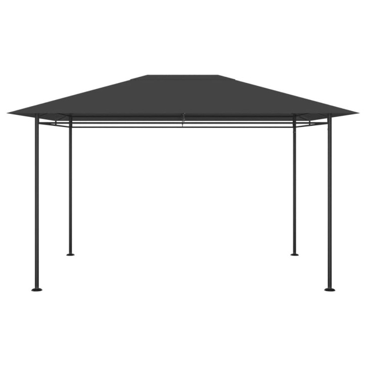 Pavėsinė, antracito spalvos, 4x3x2,7m, 180g/m²