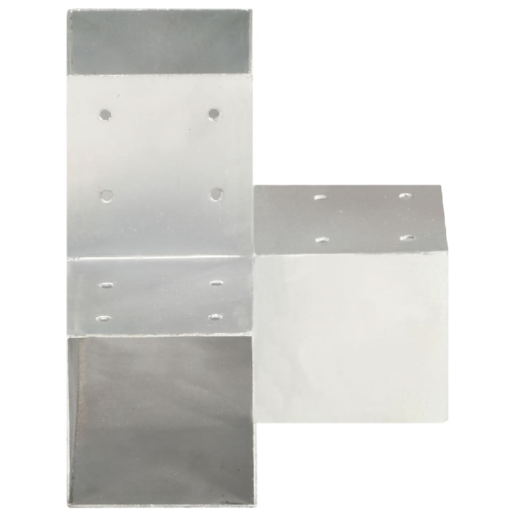 Stulpo sujungimas, 91x91mm, galvanizuotas metalas, Y formos