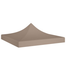 Proginės palapinės stogas, taupe spalvos, 3x3m, 270 g/m²