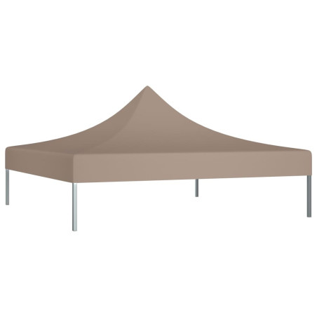 Proginės palapinės stogas, taupe spalvos, 3x3m, 270 g/m²