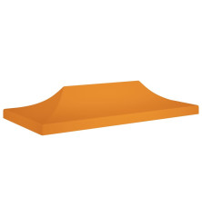 Proginės palapinės stogas, oranžinės spalvos, 6x3m, 270 g/m²