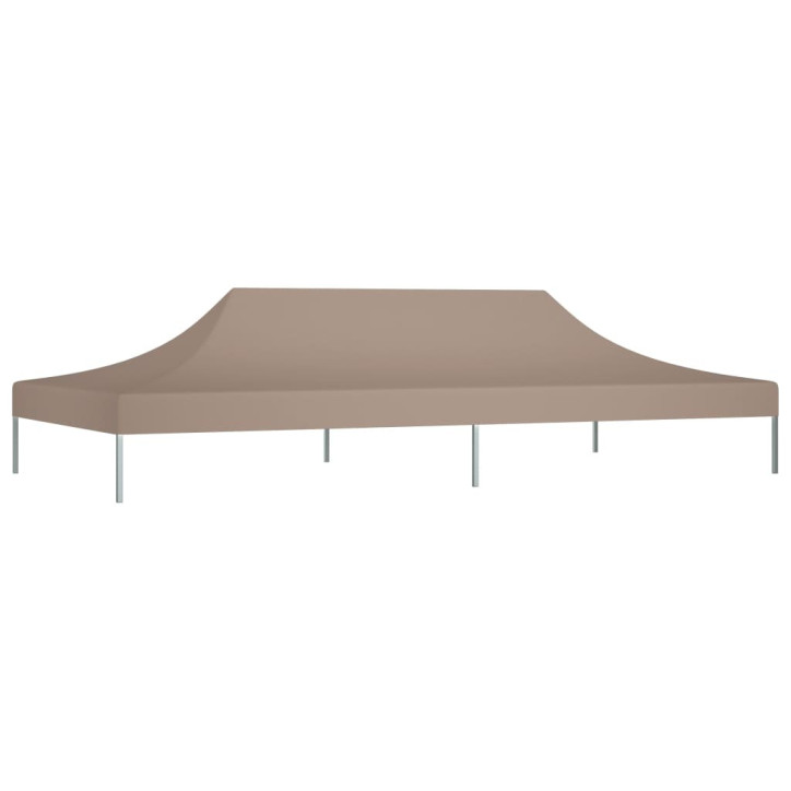 Proginės palapinės stogas, taupe spalvos, 6x3m, 270 g/m²