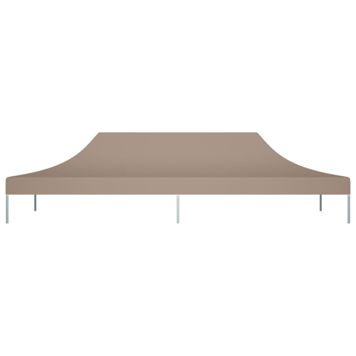 Proginės palapinės stogas, taupe spalvos, 6x3m, 270 g/m²