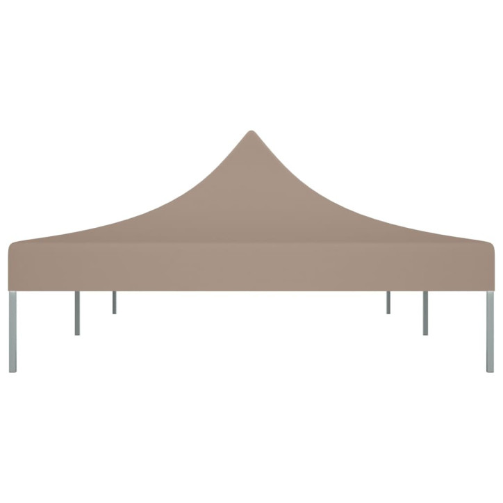 Proginės palapinės stogas, taupe spalvos, 6x3m, 270 g/m²