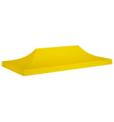 Proginės palapinės stogas, geltonos spalvos, 6x3m, 270 g/m²
