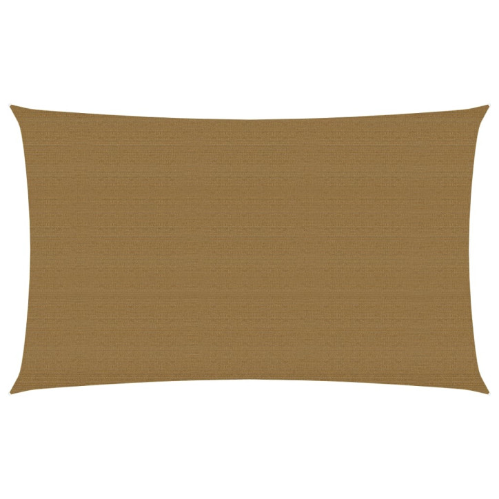 Uždanga nuo saulės, taupe spalvos, 2x5m, HDPE, 160g/m²