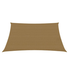 Uždanga nuo saulės, taupe spalvos, 2,5x2,5m, HDPE, 160g/m²