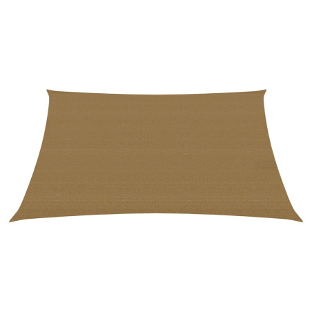 Uždanga nuo saulės, taupe spalvos, 2,5x2,5m, HDPE, 160g/m²