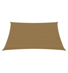 Uždanga nuo saulės, taupe spalvos, 2x2,5m, HDPE, 160g/m²