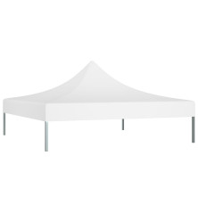 Proginės palapinės stogas, baltos spalvos, 2x2m, 270 g/m²