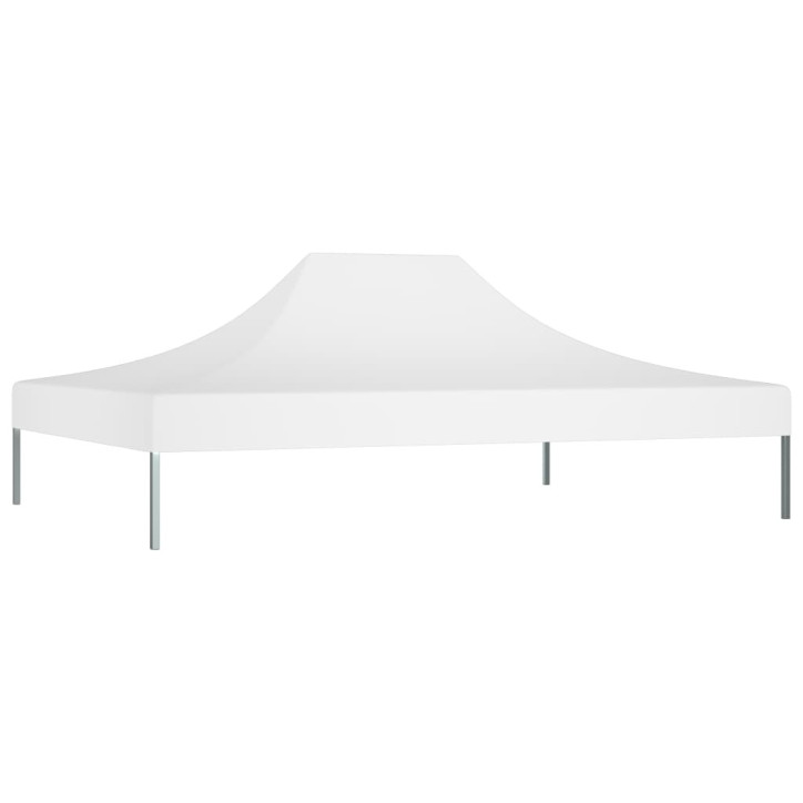 Proginės palapinės stogas, baltos spalvos, 4x3m, 270 g/m²