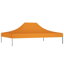 Proginės palapinės stogas, oranžinės spalvos, 4x3m, 270 g/m²