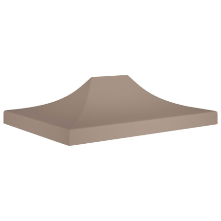 Proginės palapinės stogas, taupe spalvos, 4x3m, 270 g/m²