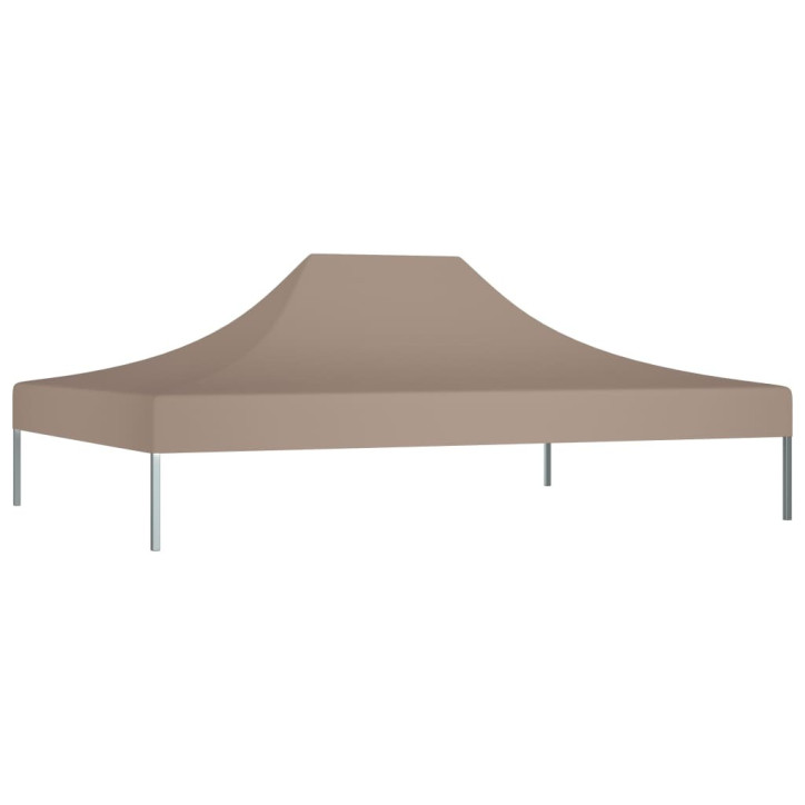 Proginės palapinės stogas, taupe spalvos, 4x3m, 270 g/m²