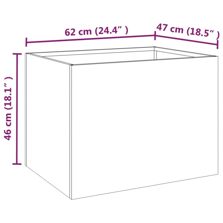 Lovelis, pilkos spalvos, 62x47x46cm, plienas