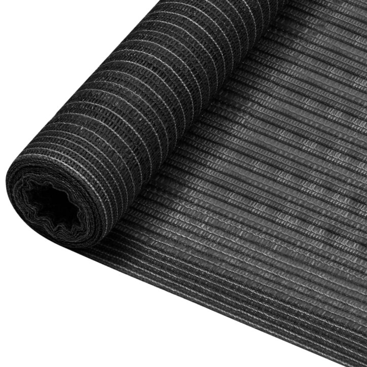 Privatumo suteikiantis tinklelis antracito 1,5x10m HDPE 175g/m²