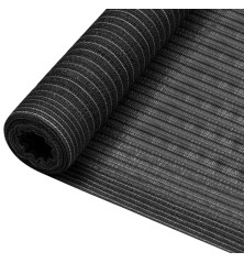 Privatumo suteikiantis tinklelis antracito 1,2x25m HDPE 68g/m²