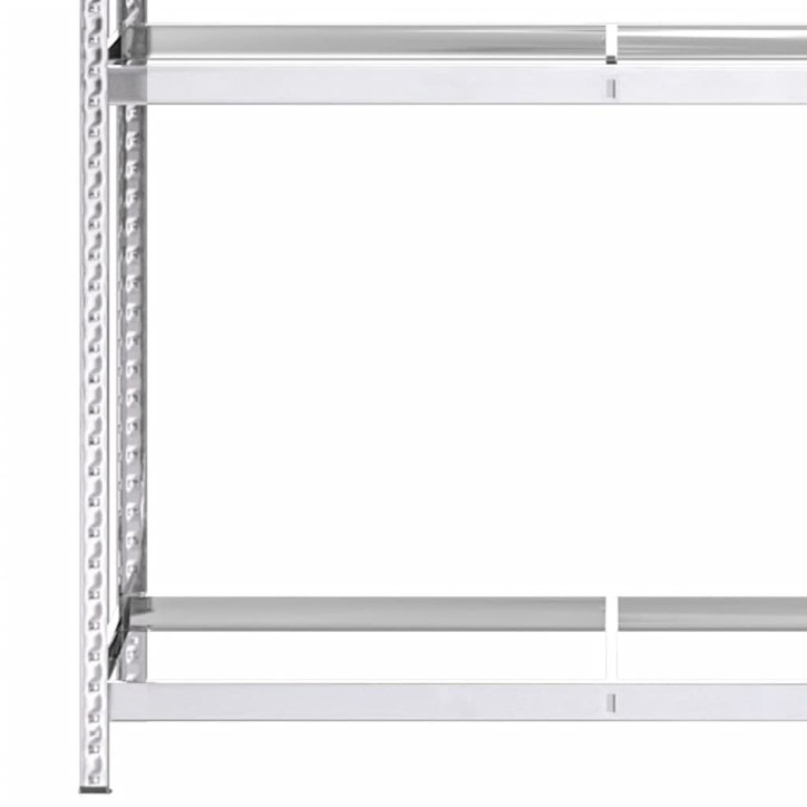 Stovai padangoms, 3vnt., sidabriniai, 110x40x200cm, plienas