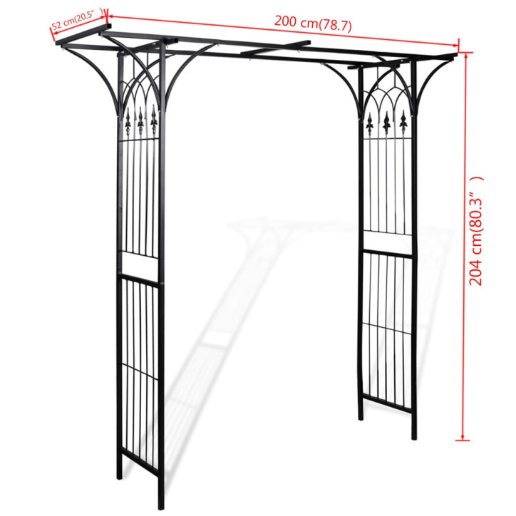 Sodo arka, 200x52x204cm