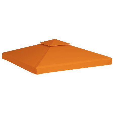 Pakaitinis pavėsinės uždangalas, oranžinis, 3x3m, 310g/m²