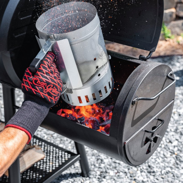 Nešiojama lauko kepsninė Char-Griller Fire Box