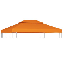 Pakaitinis pavėsinės uždangalas, oranžinis, 3x4m, 310g/m²