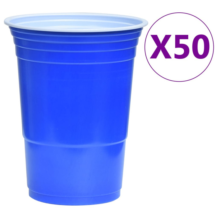 Beer Pong stalo žaidimo rinkinys, 0,5l, plastikas