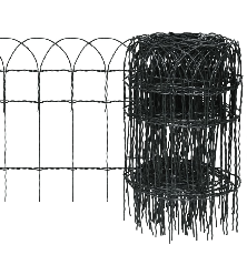 Sodo tvora, 25x0,4 m, milteliniu būdu dengta geležis